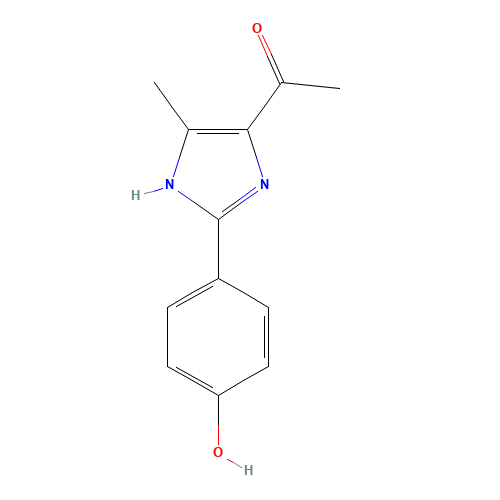 4-(4-acetyl-5-methyl-1,3-dihydroimidazol-2-ylidene)cyclohexa-2,5-dien-1-one (CAS: 102151-51-9) - Related Chemical Product