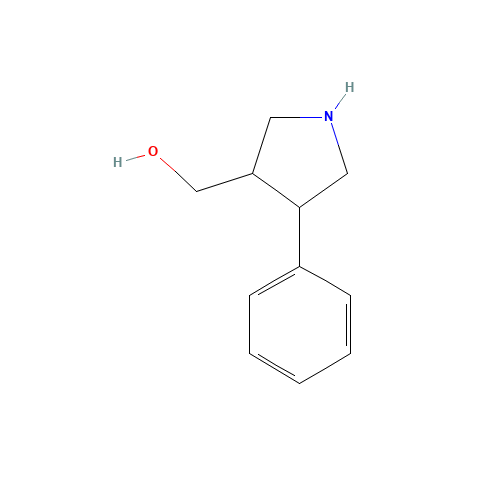 (4-phenylpyrrolidin-3-yl)methanol (CAS: 55438-50-1) - Related Chemical Product