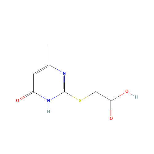 2-[(6-methyl-4-oxo-1H-pyrimidin-2-yl)sulfanyl]acetic acid (CAS: 98276-91-6) - Related Chemical Product