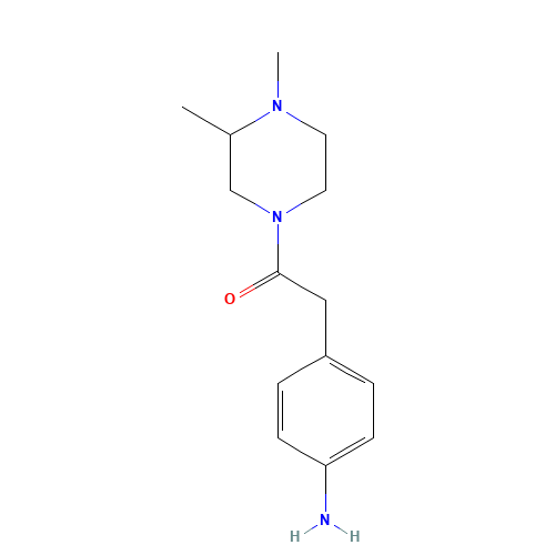2-(4-aminophenyl)-1-(3,4-dimethylpiperazin-1-yl)ethanone (CAS: 837422-05-6) - Related Chemical Product
