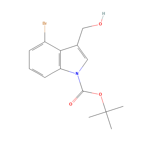 tert-butyl 4-bromo-3-(hydroxymethyl)indole-1-carboxylate (CAS: 914349-05-6) - Related Chemical Product