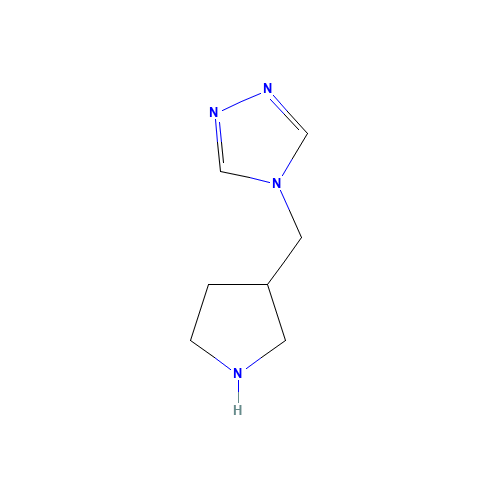 4-(pyrrolidin-3-ylmethyl)-1,2,4-triazole (CAS: 1225218-69-8) - Related Chemical Product