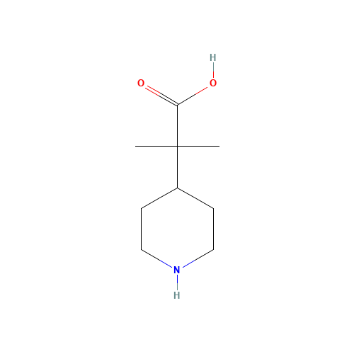 2-methyl-2-piperidin-4-ylpropanoic acid (CAS: 794480-44-7) - Related Chemical Product