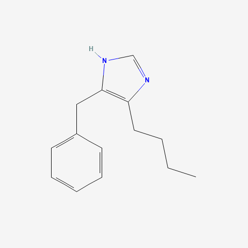 5-benzyl-4-butyl-1H-imidazole (CAS: 146953-87-9) - Chemical Structure and Molecular Formula 