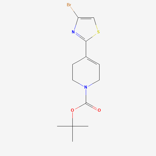 tert-butyl 4-(4-bromo-1,3-thiazol-2-yl)-3,6-dihydro-2H-pyridine-1-carboxylate (CAS: 1332301-87-7) - Related Chemical Product