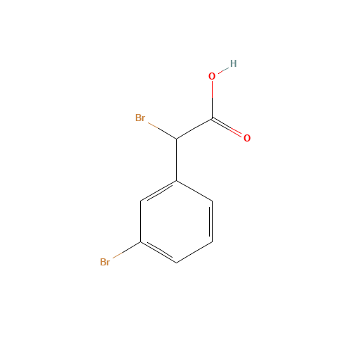 2-bromo-2-(3-bromophenyl)acetic acid (CAS: 245554-94-3) - Related Chemical Product