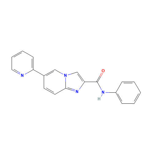 N-phenyl-6-pyridin-2-ylimidazo[1,2-a]pyridine-2-carboxamide (CAS: 1167623-24-6) - Related Chemical Product