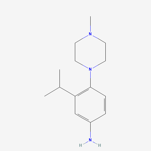 4-(4-methylpiperazin-1-yl)-3-propan-2-ylaniline (CAS: 1395029-25-0) - Related Chemical Product