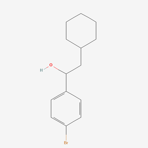 1-(4-bromophenyl)-2-cyclohexylethanol (CAS: 1247099-58-6) - Related Chemical Product