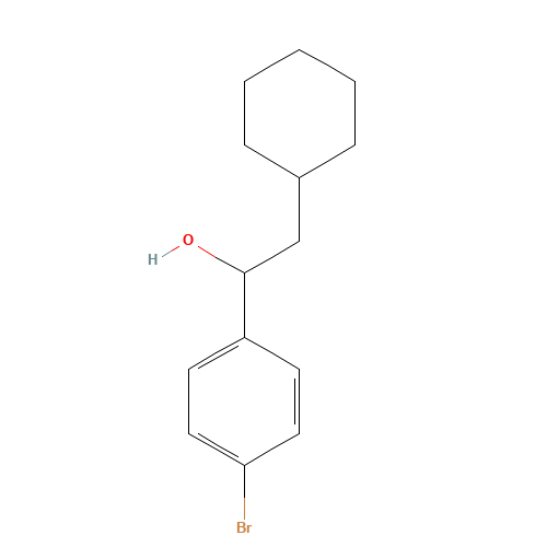 1-(4-bromophenyl)-2-cyclohexylethanol (CAS: 1247099-58-6) - Related Chemical Product