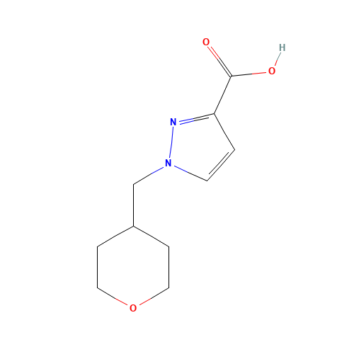 1-(oxan-4-ylmethyl)pyrazole-3-carboxylic acid (CAS: 1309785-32-7) - Related Chemical Product