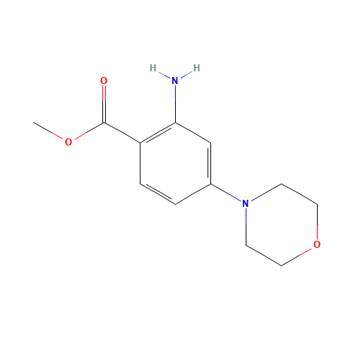 methyl 2-amino-4-morpholin-4-ylbenzoate (CAS: 404010-84-0) - Related Chemical Product