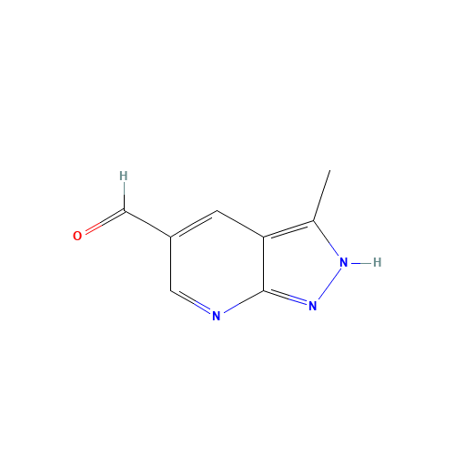 3-methyl-2H-pyrazolo[3,4-b]pyridine-5-carbaldehyde (CAS: 885223-66-5) - Related Chemical Product
