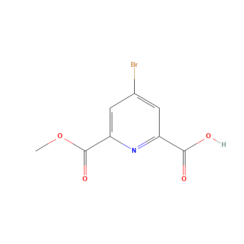 4-bromo-6-methoxycarbonylpyridine-2-carboxylic acid (CAS: 293294-72-1) - Related Chemical Product