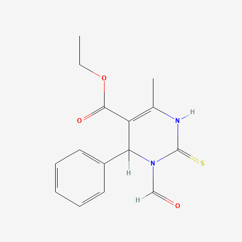 ethyl 3-formyl-6-methyl-4-phenyl-2-sulfanylidene-1,4-dihydropyrimidine-5-carboxylate (CAS: 123044-10-0) - Related Chemical Product