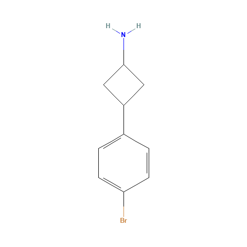 3-(4-bromophenyl)cyclobutan-1-amine (CAS: 1156296-38-6) - Related Chemical Product