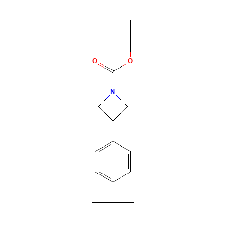 tert-butyl 3-(4-tert-butylphenyl)azetidine-1-carboxylate (CAS: 1629889-13-9) - Related Chemical Product