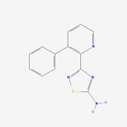 3-(3-phenylpyridin-2-yl)-1,2,4-thiadiazol-5-amine (CAS: 1179360-67-8) - Related Chemical Product