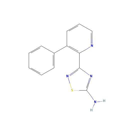 3-(3-phenylpyridin-2-yl)-1,2,4-thiadiazol-5-amine (CAS: 1179360-67-8) - Related Chemical Product