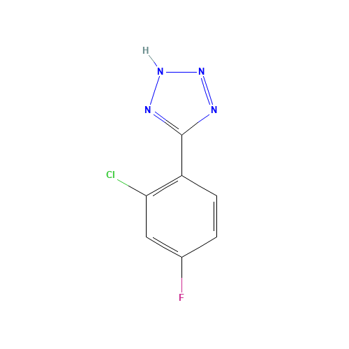 5-(2-chloro-4-fluorophenyl)-2H-tetrazole (CAS: 1261268-87-4) - Related Chemical Product