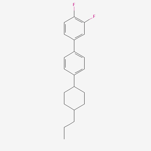 1,2-difluoro-4-[4-(4-propylcyclohexyl)phenyl]benzene (CAS: 85312-59-0) - Related Chemical Product