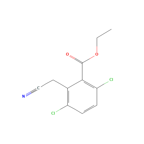 ethyl 3,6-dichloro-2-(cyanomethyl)benzoate (CAS: 1616289-32-7) - Related Chemical Product