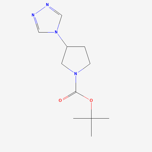 tert-butyl 3-(1,2,4-triazol-4-yl)pyrrolidine-1-carboxylate (CAS: 1186300-51-5) - Related Chemical Product