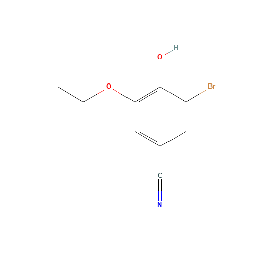 3-bromo-5-ethoxy-4-hydroxybenzonitrile (CAS: 330462-57-2) - Related Chemical Product
