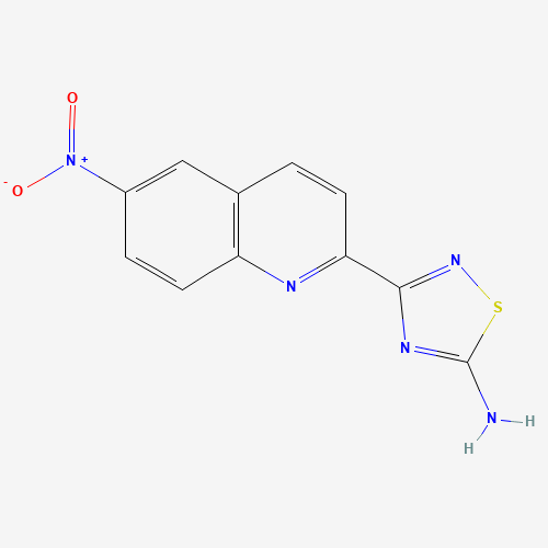 3-(6-nitroquinolin-2-yl)-1,2,4-thiadiazol-5-amine (CAS: 1179361-46-6) - Related Chemical Product
