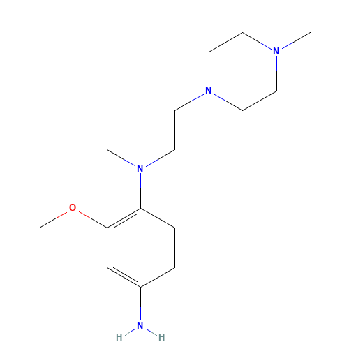 2-methoxy-1-N-methyl-1-N-[2-(4-methylpiperazin-1-yl)ethyl]benzene-1,4-diamine (CAS: 1453212-60-6) - Related Chemical Product