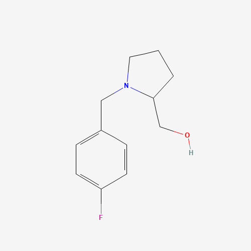 [1-[(4-fluorophenyl)methyl]pyrrolidin-2-yl]methanol (CAS: 864415-55-4) - Related Chemical Product