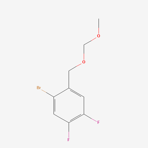 1-bromo-4,5-difluoro-2-(methoxymethoxymethyl)benzene (CAS: 905710-70-5) - Related Chemical Product