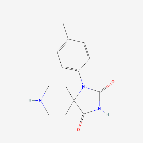 1-(4-methylphenyl)-1,3,8-triazaspiro[4.5]decane-2,4-dione (CAS: 1240785-20-9) - Related Chemical Product