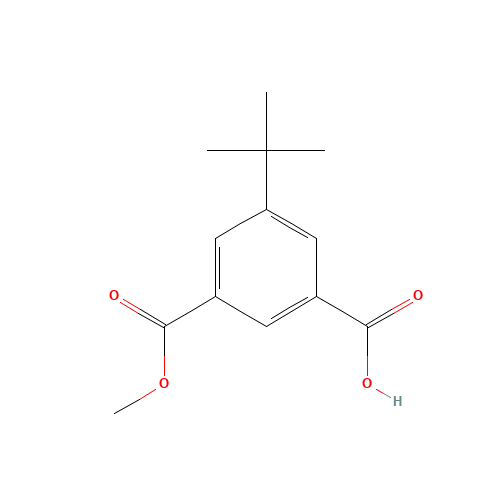 3-tert-butyl-5-methoxycarbonylbenzoic acid (CAS: 377731-29-8) - Related Chemical Product
