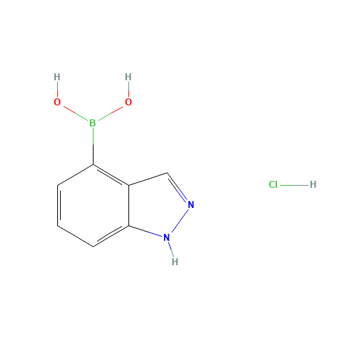 1H-indazol-4-ylboronic acid;hydrochloride (CAS: 1252598-02-9) - Related Chemical Product