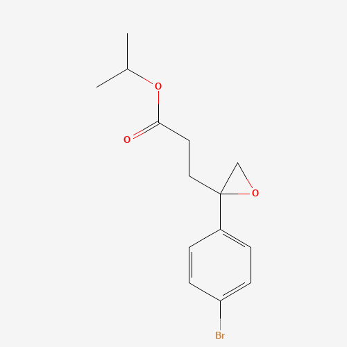 propan-2-yl 3-[2-(4-bromophenyl)oxiran-2-yl]propanoate (CAS: 1476776-39-2) - Related Chemical Product
