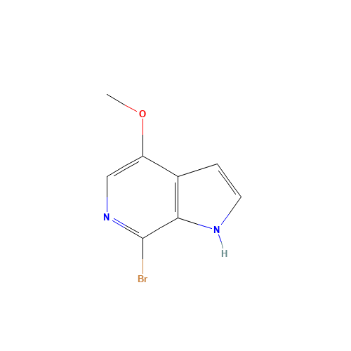 7-bromo-4-methoxy-1H-pyrrolo[2,3-c]pyridine (CAS: 619331-35-0) - Related Chemical Product