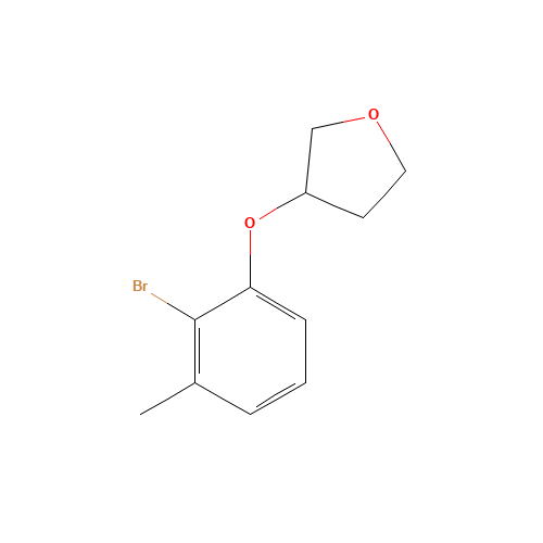 3-(2-bromo-3-methylphenoxy)oxolane (CAS: 1319196-55-8) - Related Chemical Product