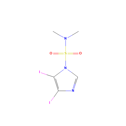 4,5-diiodo-N,N-dimethylimidazole-1-sulfonamide (CAS: 198127-92-3) - Related Chemical Product