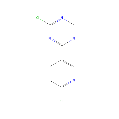 2-chloro-4-(6-chloropyridin-3-yl)-1,3,5-triazine (CAS: 333736-92-8) - Related Chemical Product