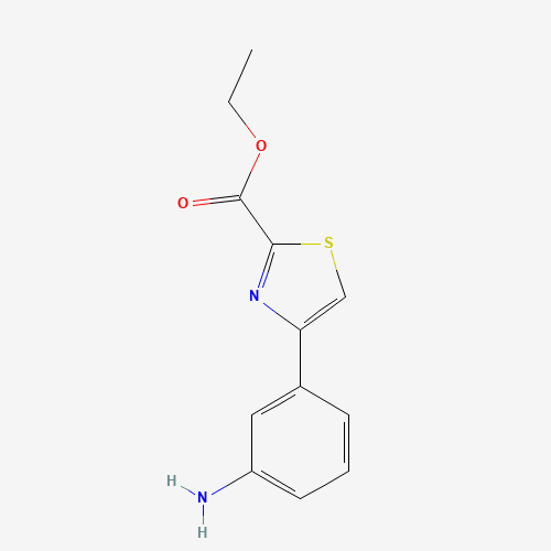 ethyl 4-(3-aminophenyl)-1,3-thiazole-2-carboxylate (CAS: 460750-28-1) - Related Chemical Product