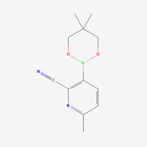 3-(5,5-dimethyl-1,3,2-dioxaborinan-2-yl)-6-methylpyridine-2-carbonitrile (CAS: 1228188-16-6) - Related Chemical Product