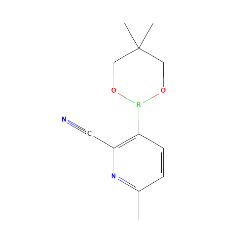3-(5,5-dimethyl-1,3,2-dioxaborinan-2-yl)-6-methylpyridine-2-carbonitrile (CAS: 1228188-16-6) - Related Chemical Product