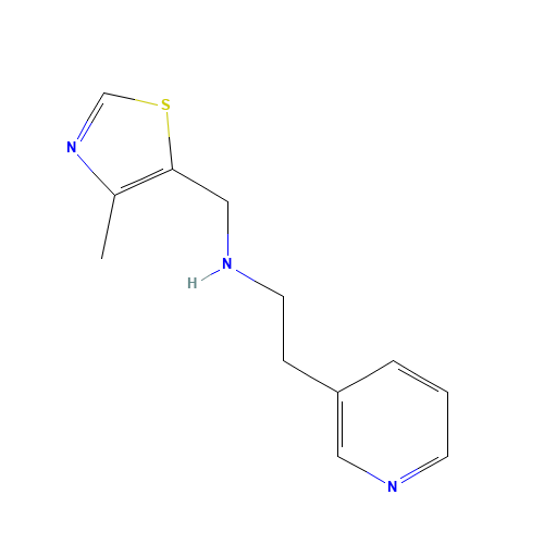 N-[(4-methyl-1,3-thiazol-5-yl)methyl]-2-pyridin-3-ylethanamine (CAS: 1267663-62-6) - Related Chemical Product