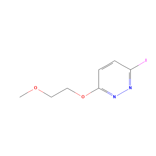 3-iodo-6-(2-methoxyethoxy)pyridazine (CAS: 1363437-87-9) - Related Chemical Product