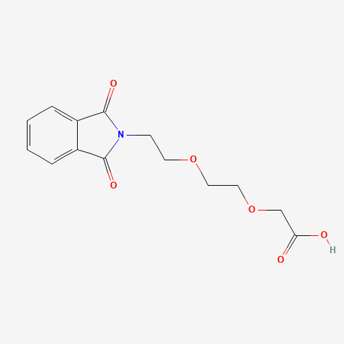 2-[2-[2-(1,3-dioxoisoindol-2-yl)ethoxy]ethoxy]acetic acid (CAS: 75001-09-1) - Related Chemical Product