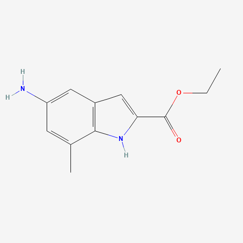 ethyl 5-amino-7-methyl-1H-indole-2-carboxylate (CAS: 1352906-45-6) - Related Chemical Product