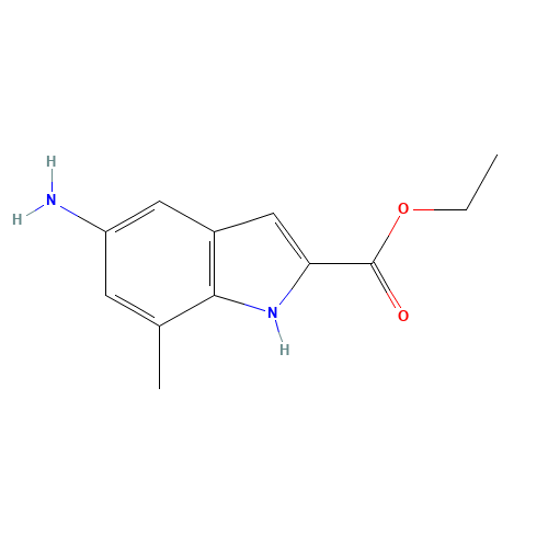 ethyl 5-amino-7-methyl-1H-indole-2-carboxylate (CAS: 1352906-45-6) - Related Chemical Product