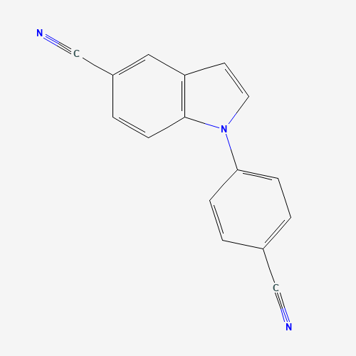 1-(4-cyanophenyl)indole-5-carbonitrile (CAS: 885273-02-9) - Related Chemical Product