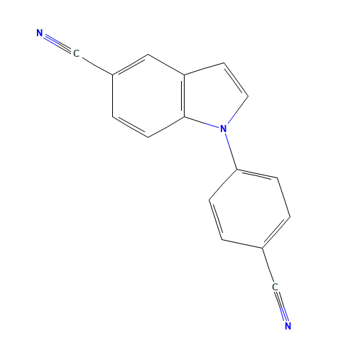 1-(4-cyanophenyl)indole-5-carbonitrile (CAS: 885273-02-9) - Related Chemical Product